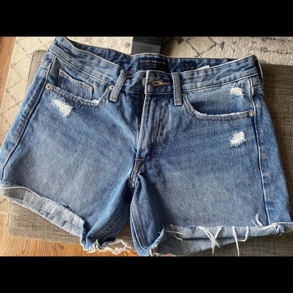 Lucky brand cut off shirts